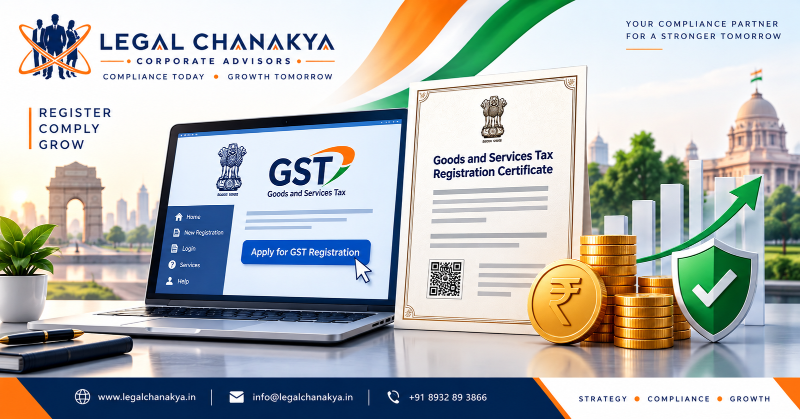 GST Registration in India: Who Must Register and How to Apply Online